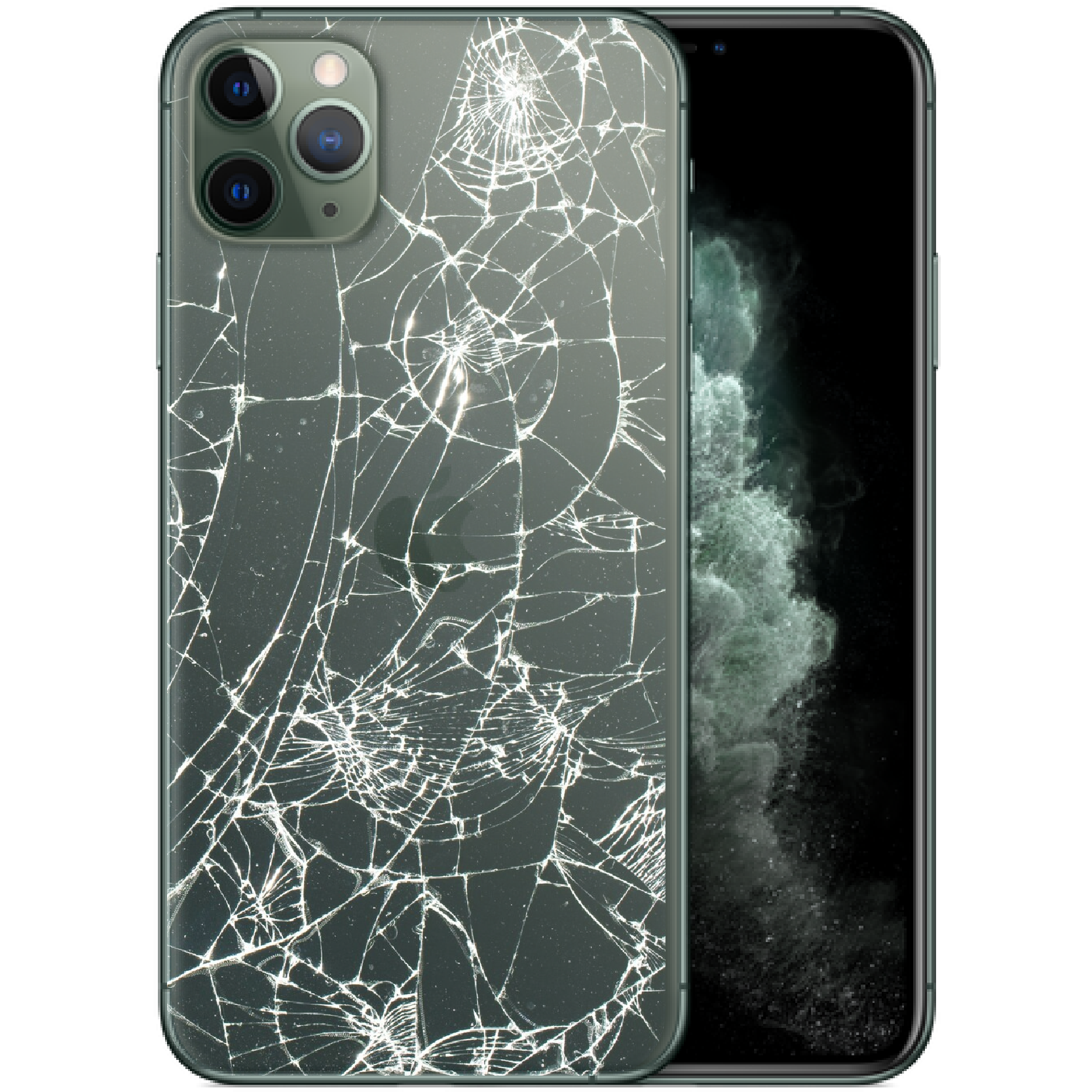 Заміна заднього скла iPhone 11 Pro Max Midnight Green