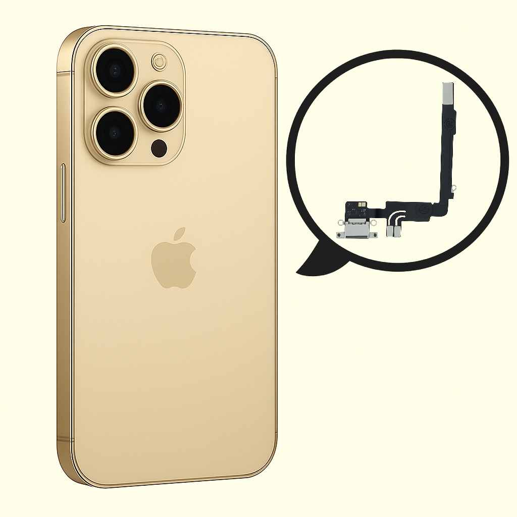 Заміна роз'єму зарядки-синхронізації iPhone 16 Pro Max