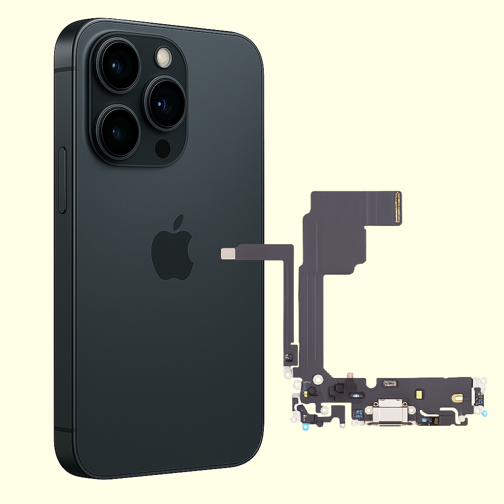 Заміна роз'єму зарядки-синхронізації iPhone 15 Pro Max
