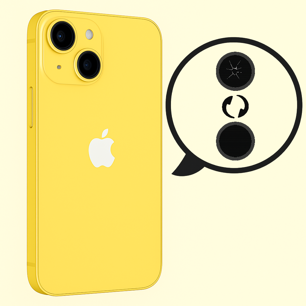 Заміна скла основної камери iPhone 14