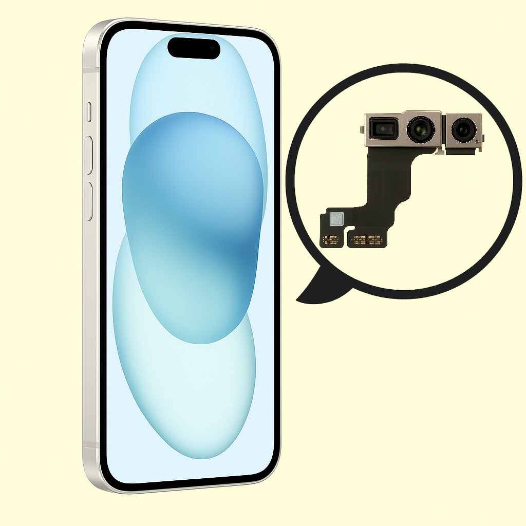 Заміна фронтальної камери iPhone 15 Plus