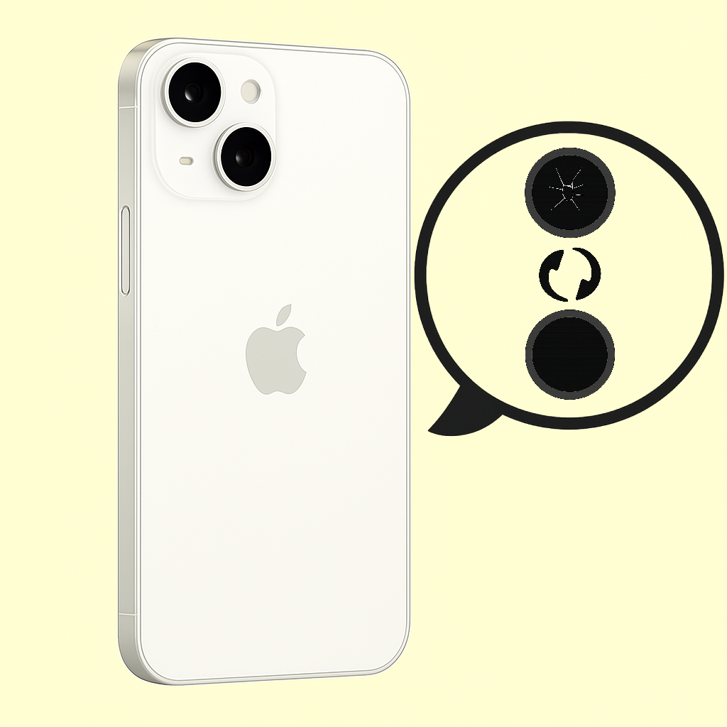 Заміна скла основної камери iPhone 15 Plus