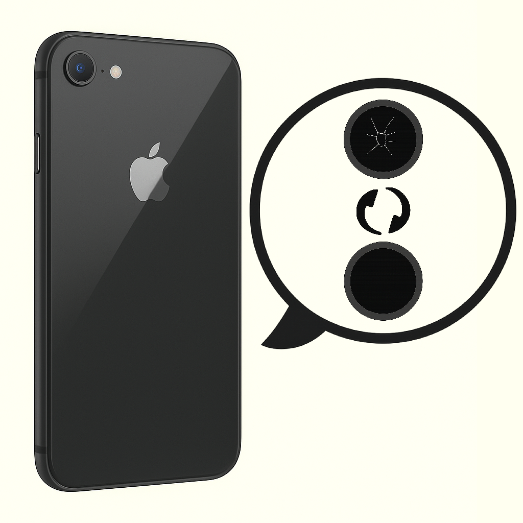 Заміна скла основної камери iPhone 8