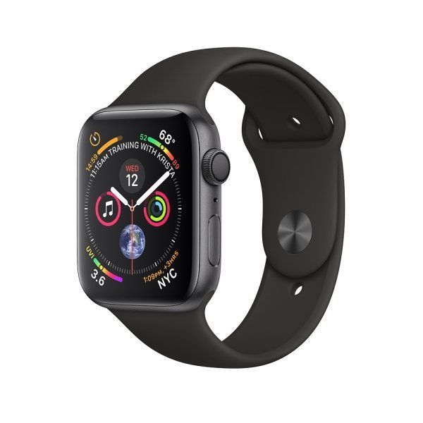 USED Apple Watch Series 4 GPS 44mm Gray Alum. w. Black Sport b. Gray Alum. (MU6D2)