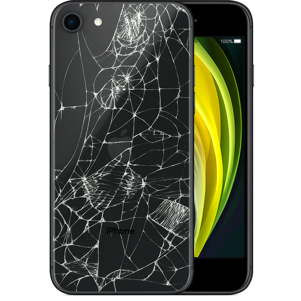 Заміна заднього скла iPhone SE2 Black