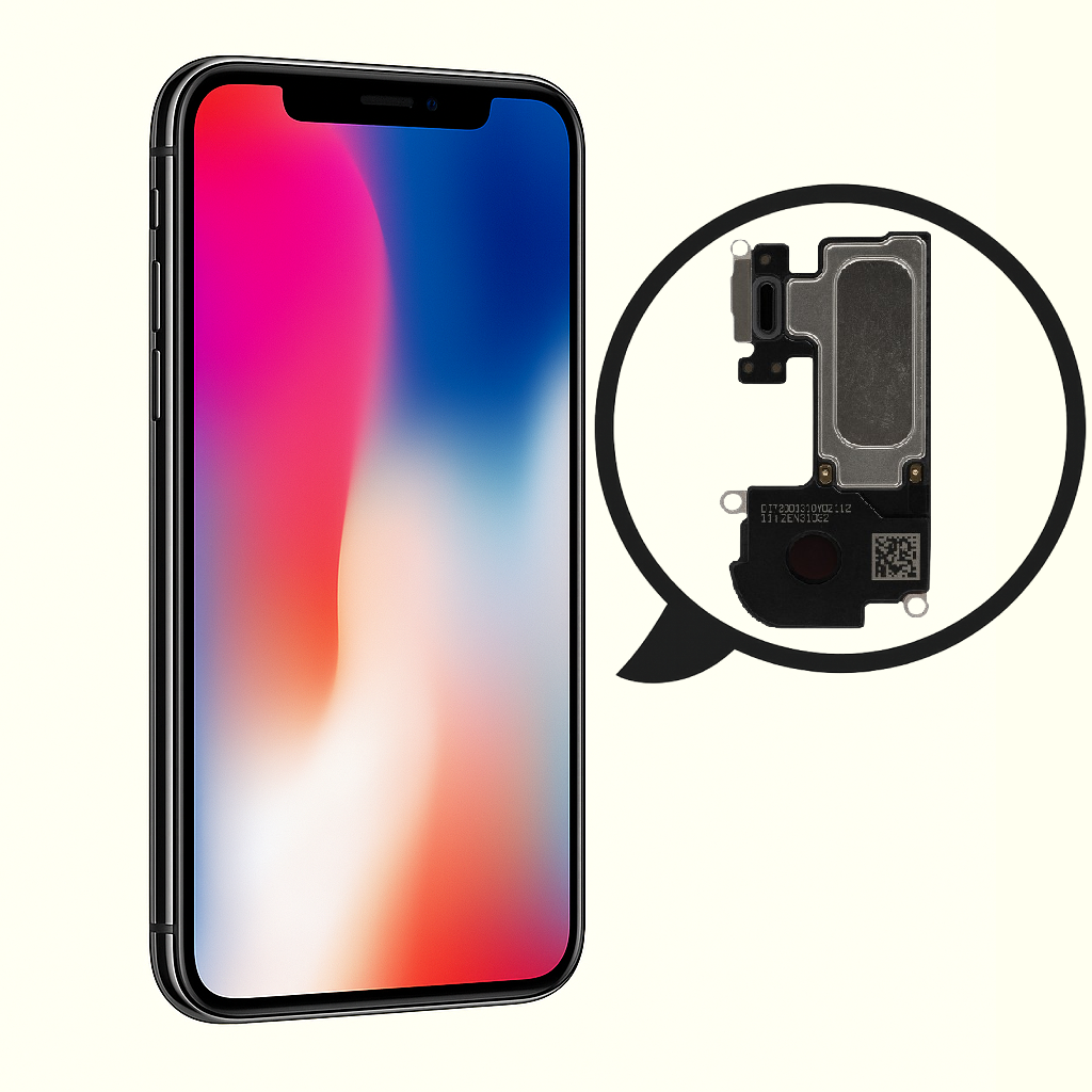 Заміна слухового динаміка iPhone X
