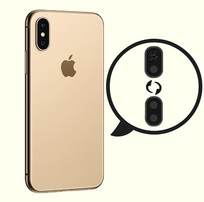 Заміна скла основної камери iPhone XS
