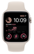 Apple Watch SE 2 GPS 44mm Starlight Aluminum Case with Starlight Sport Band (MNJX3)