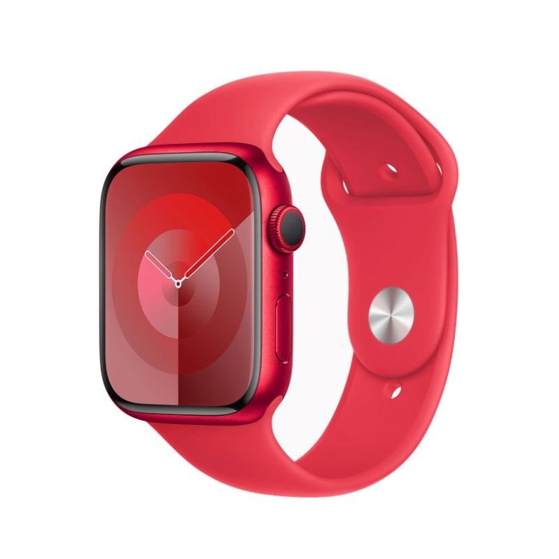 Watch Series 9 GPS 45mm PRODUCT RED Alu. Case w. PRODUCT RED Sport Band - S/M (MRXJ3)