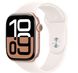 Apple Watch Series 10 GPS 42mm Rose Gold Alu. Case w. Light Blush Sport Band - S/M (MWWH3)