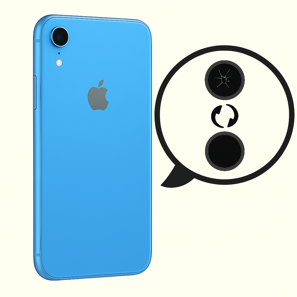 Заміна скла основної камери iPhone XR