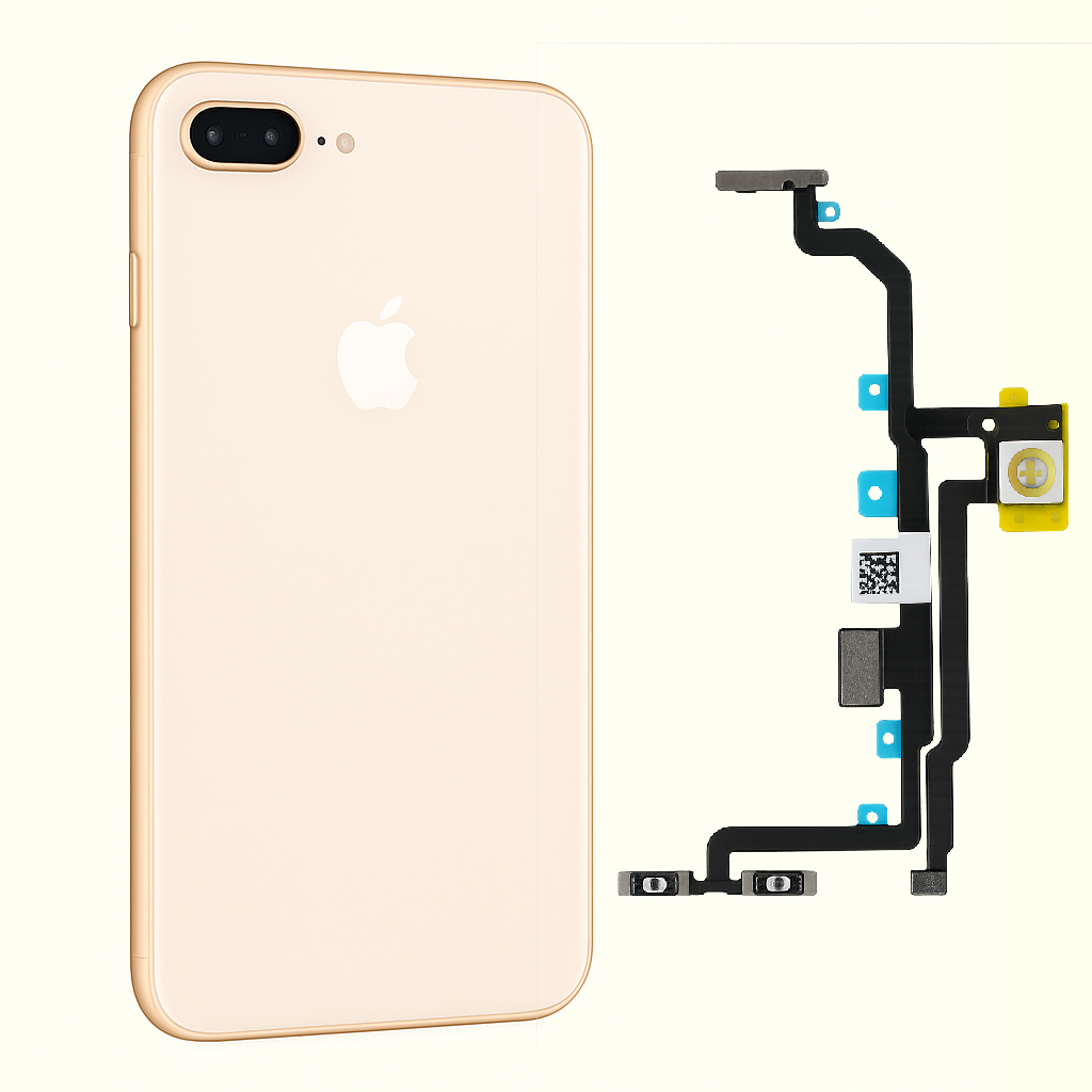 Заміна кнопок регулювання гучності iPhone 8 Plus