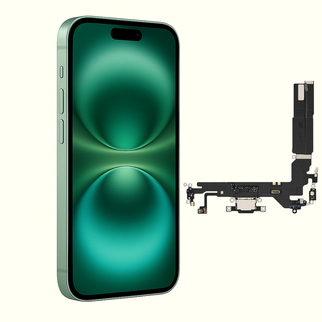 Заміна роз'єму зарядки-синхронізації iPhone 16 Plus