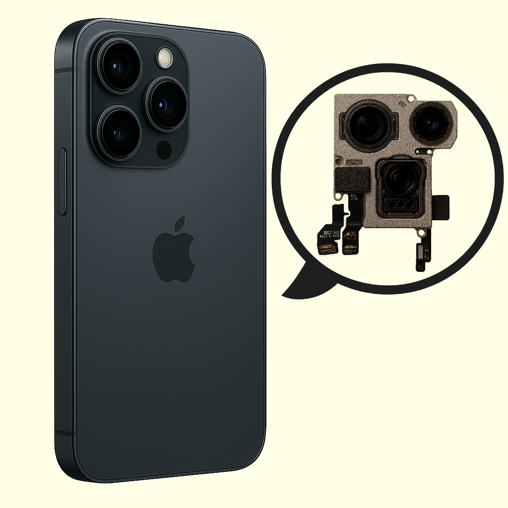 Заміна основної камери iPhone 15 Pro
