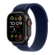 Watch Ultra 2 GPS + Cellular 49mm Black Titan. Case w. Blue Trail Loop - M/L (MYTJ3+MYQ83)