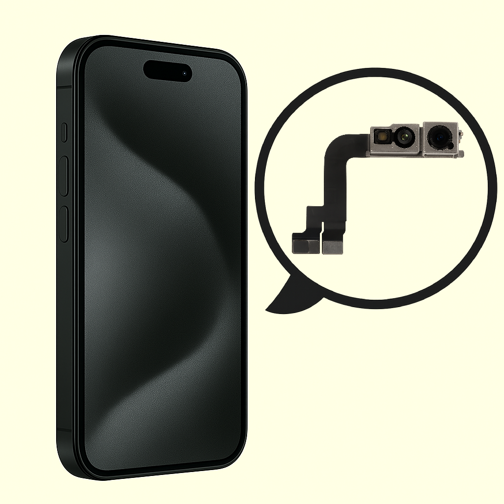 Заміна фронтальної камери iPhone 15 Pro