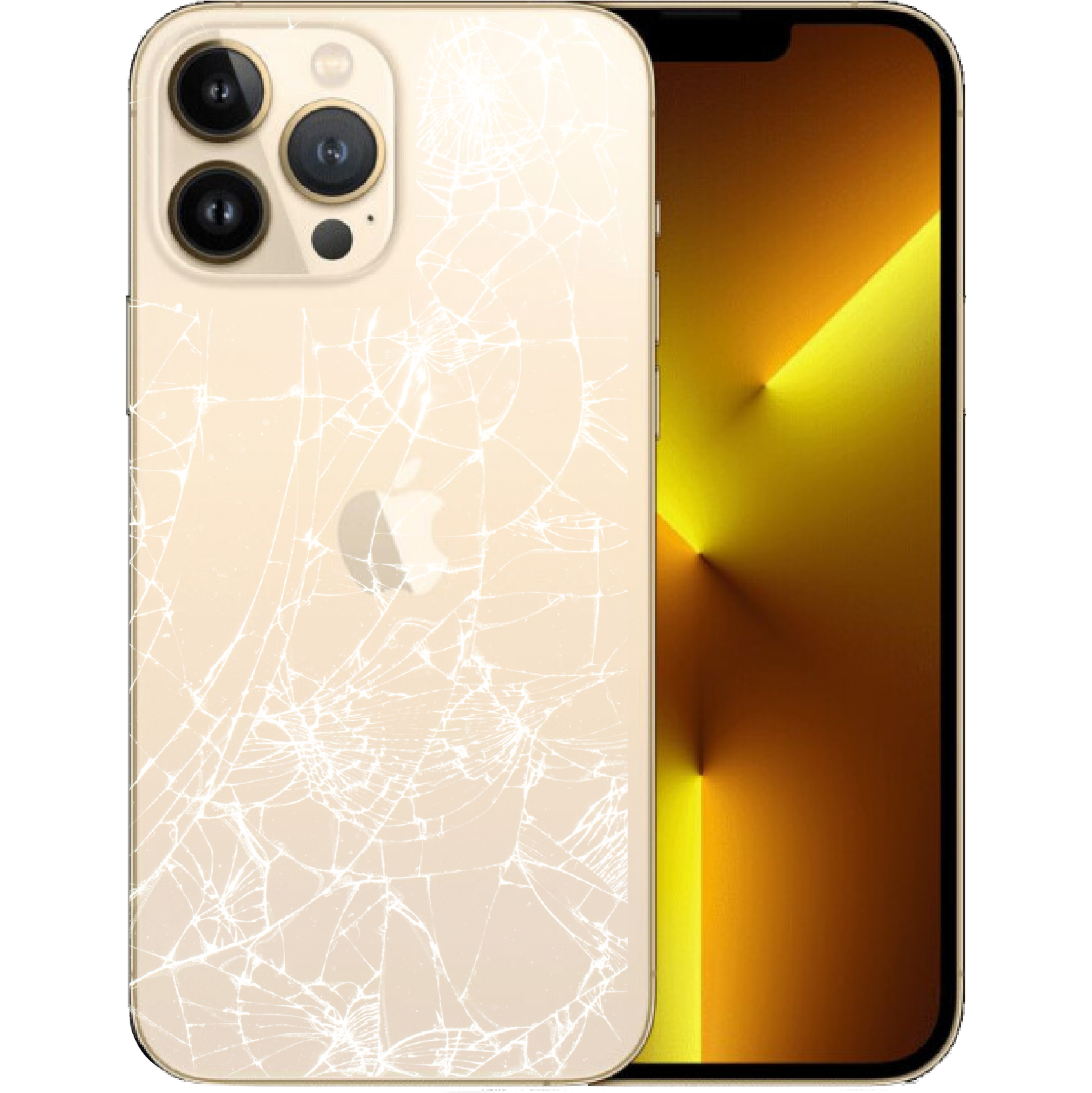 Заміна заднього скла iPhone 13 Pro Max Gold