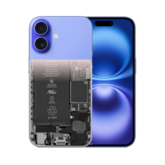 Заміна акумулятора iPhone 16 (З сервісним повідомленням)