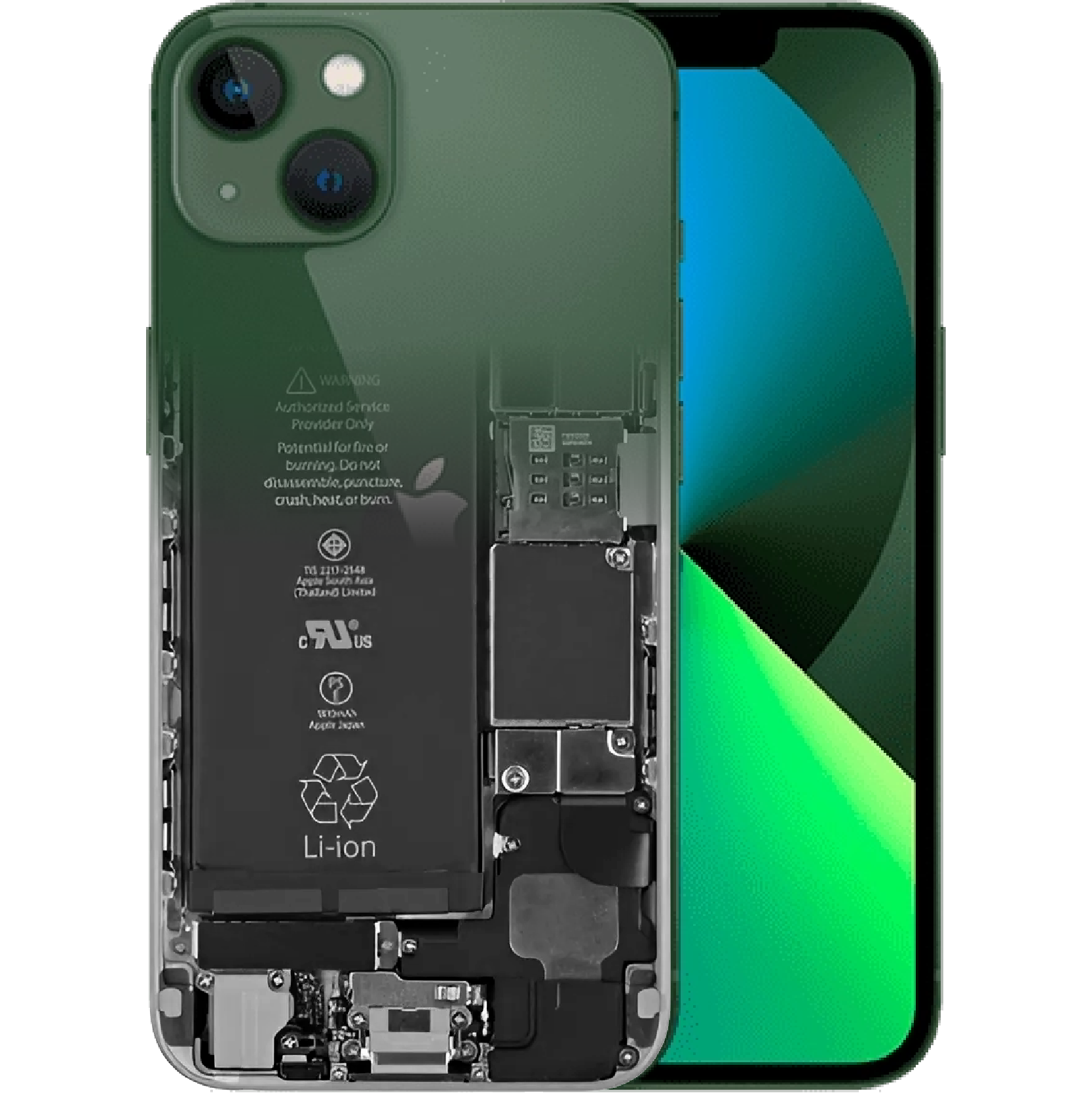 Заміна акумулятора iPhone 13 (З сервісним повідомленням)