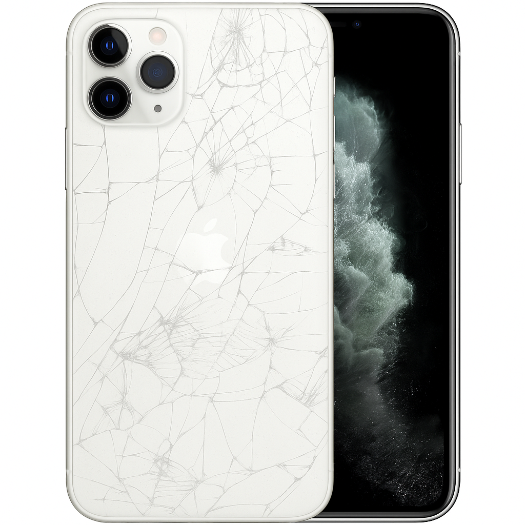 Заміна заднього скла iPhone 11 Pro Silver