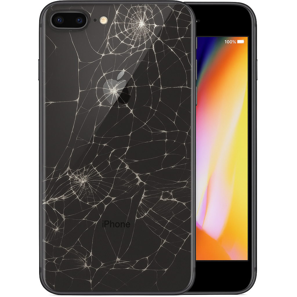 Заміна заднього скла iPhone 8 Plus Space Gray