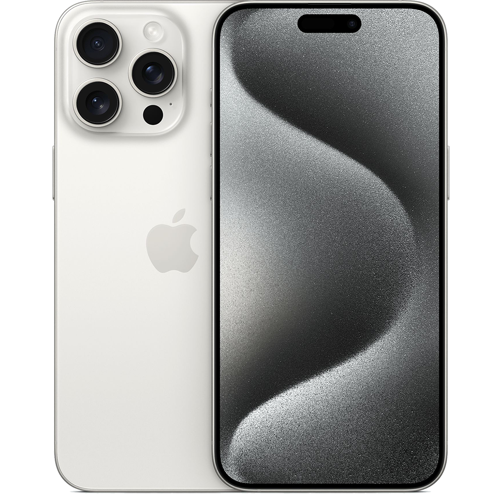 Б/В iPhone 15 Pro Max 256GB eSIM White Titanium (Відмінний стан)