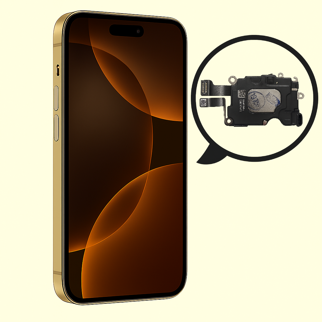 Заміна слухового динаміка iPhone 16 Pro