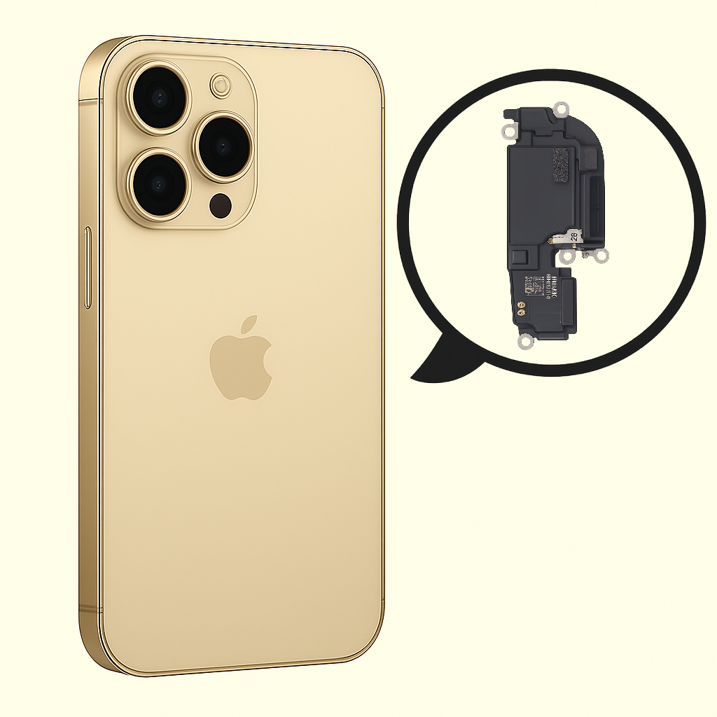 Заміна поліфонічного динаміка iPhone 16 Pro