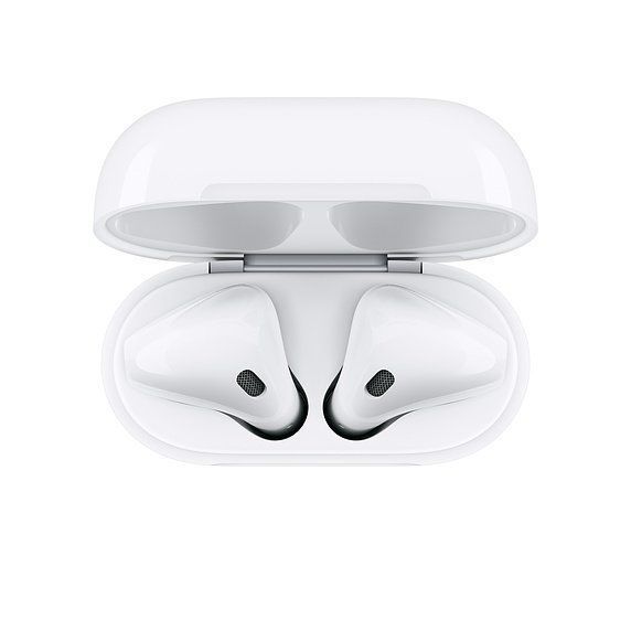 Бездротові навушники Apple AirPods with Wireless Charging Case (MRXJ2)