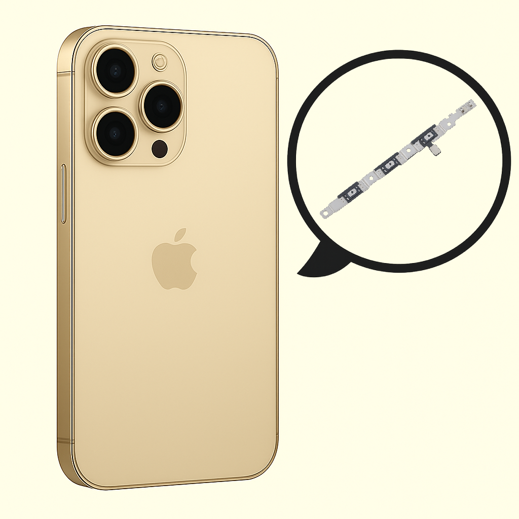 Заміна кнопок регулювання гучності iPhone 16 Pro