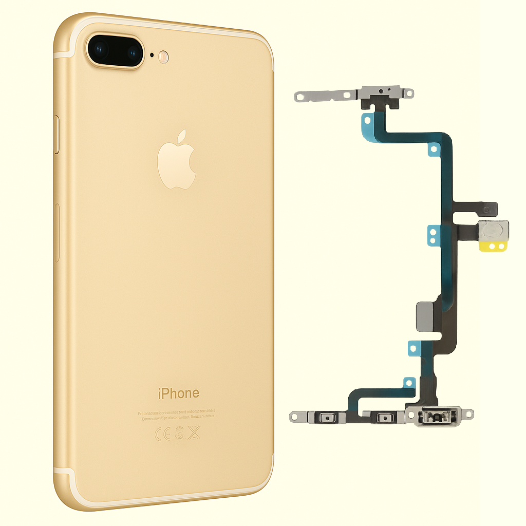 Заміна кнопок регулювання гучності iPhone 7 Plus