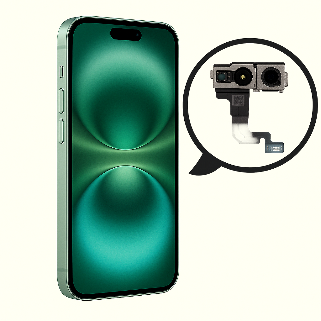 Заміна фронтальної камери iPhone 16