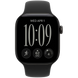 Apple Watch Series 12 GPS 46mm Black Aluminum Case with Black Sport Band M/L (MJEL4)