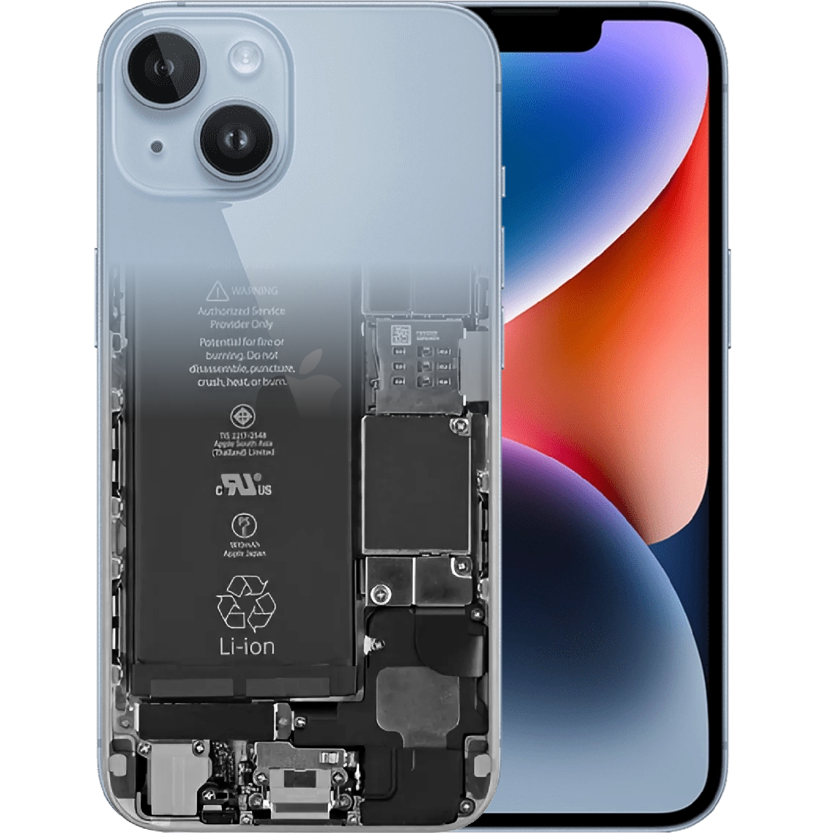 Заміна акумулятора iPhone 14 Plus (З сервісним повідомленням)